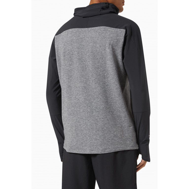 Nike Running - Logo Print Jacket in Nylon Knit