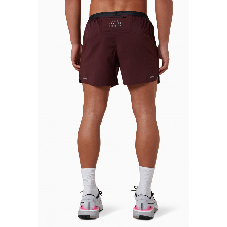 Nike Running - Dri-FIT Run Division Flex Stride Shorts in Stretch-nylon Red