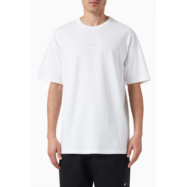 Nike - Sportswear Premium Essentials T-shirt in Cotton White