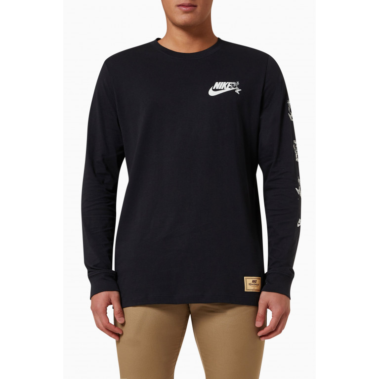 Nike - Sportswear Open T-shirt in Cotton