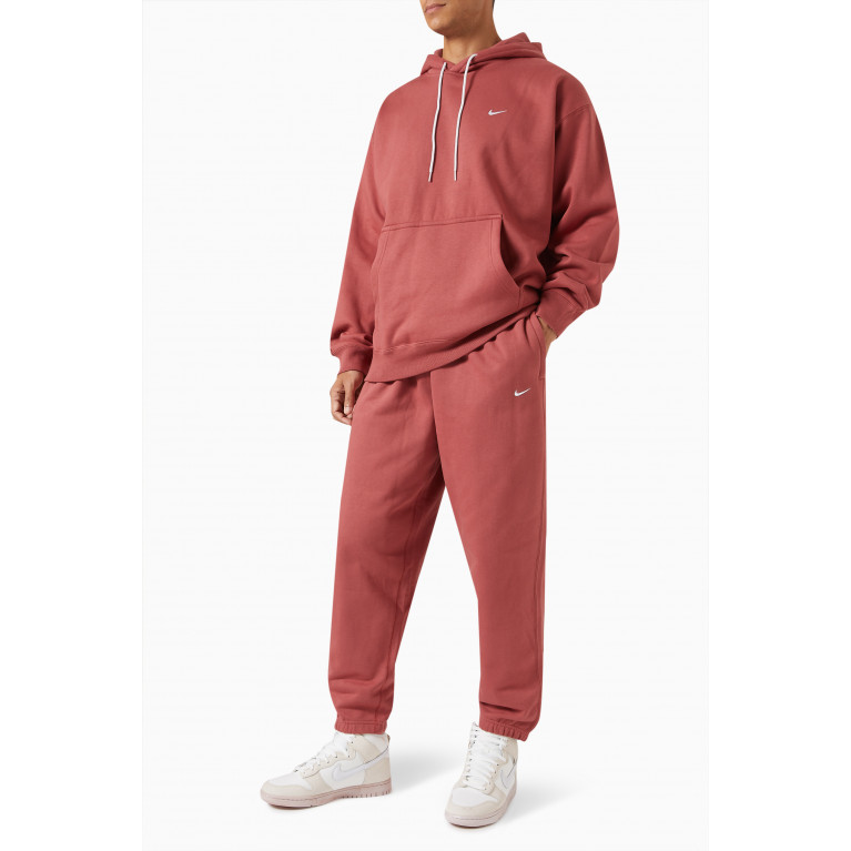 Nike - NikeLab Jogger Pants in Fleece Red