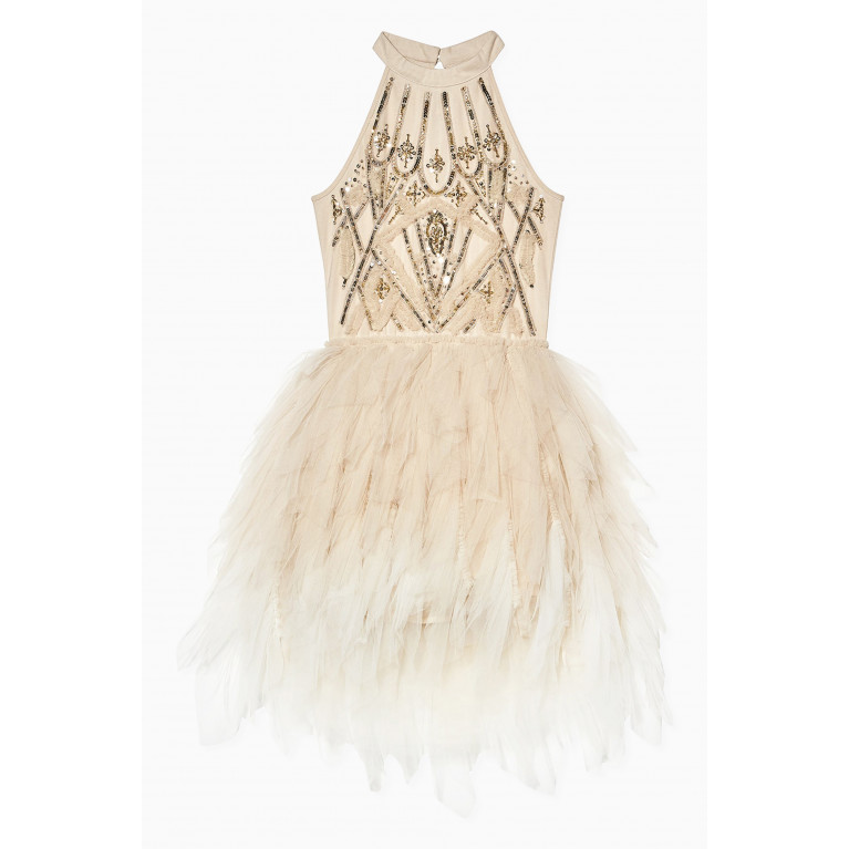 Tutu Du Monde - Golden Peak Tutu Dress in Cotton and Nylon