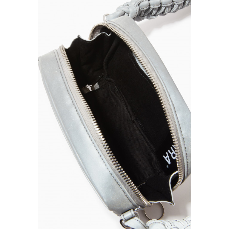 Kara - Cobra Camera Bag in Leather Grey