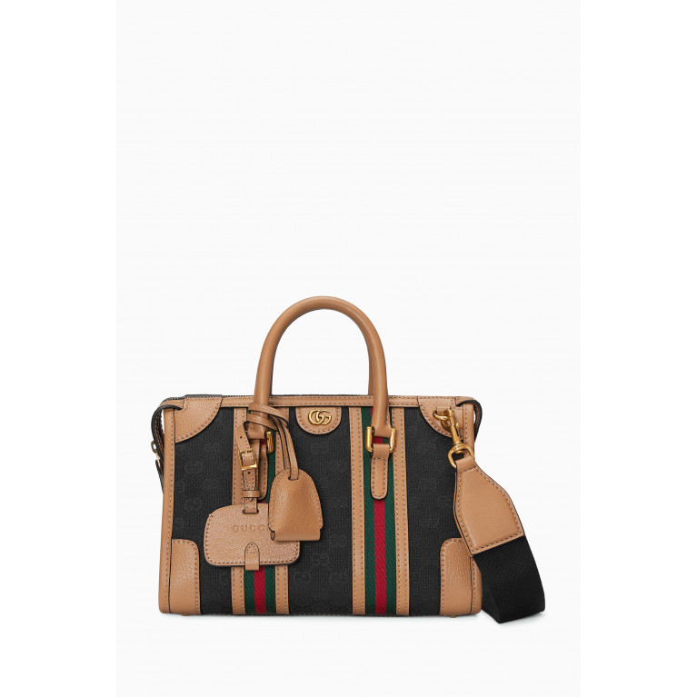 Gucci - Bauletto Small Tote Bag in GG Original-canvas