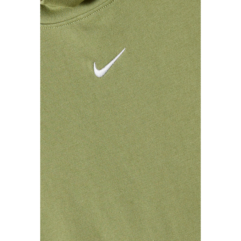 Nike - Sportswear Essential Mock Top in Jersey Brown