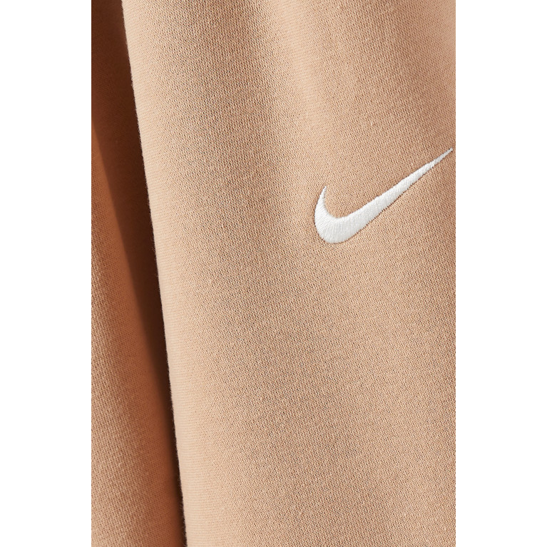 Nike - Logo Sweatpants in Phoenix Fleece Neutral