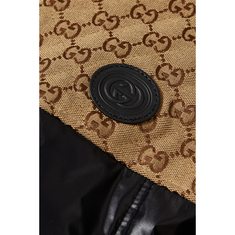 Gucci - GG Monogram Zip Jacket in Canvas & Nylon