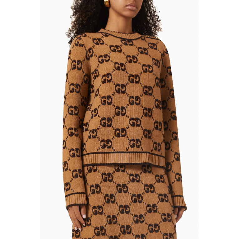 Gucci - GG Sweater in Wool Jacquard