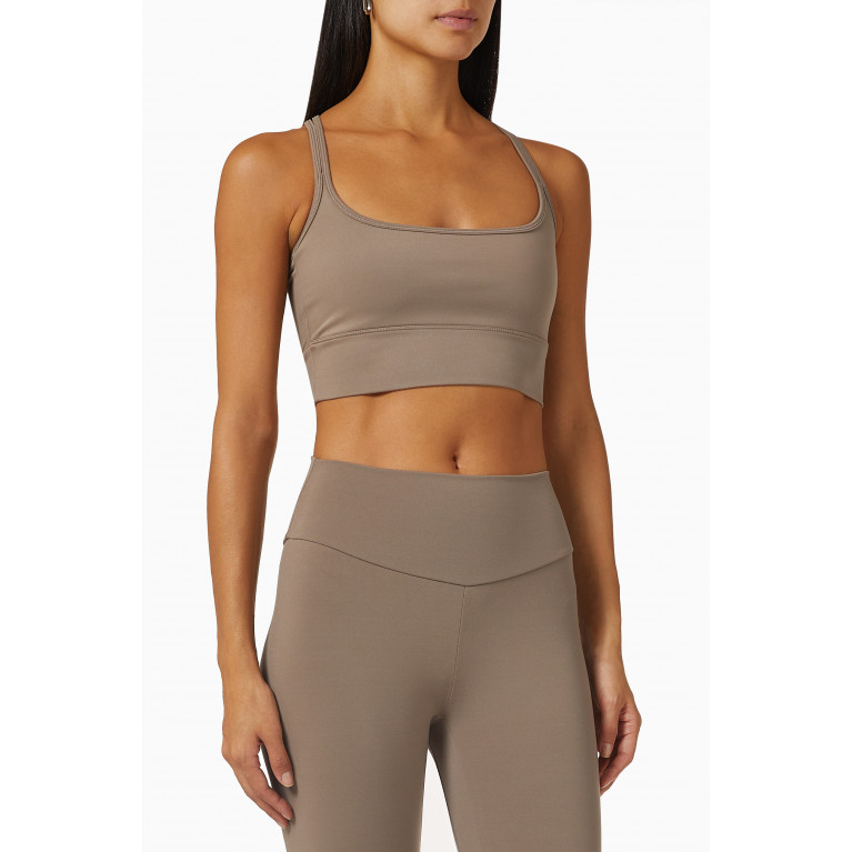 The Giving Movement - Sports Bra in Softskin100© Brown