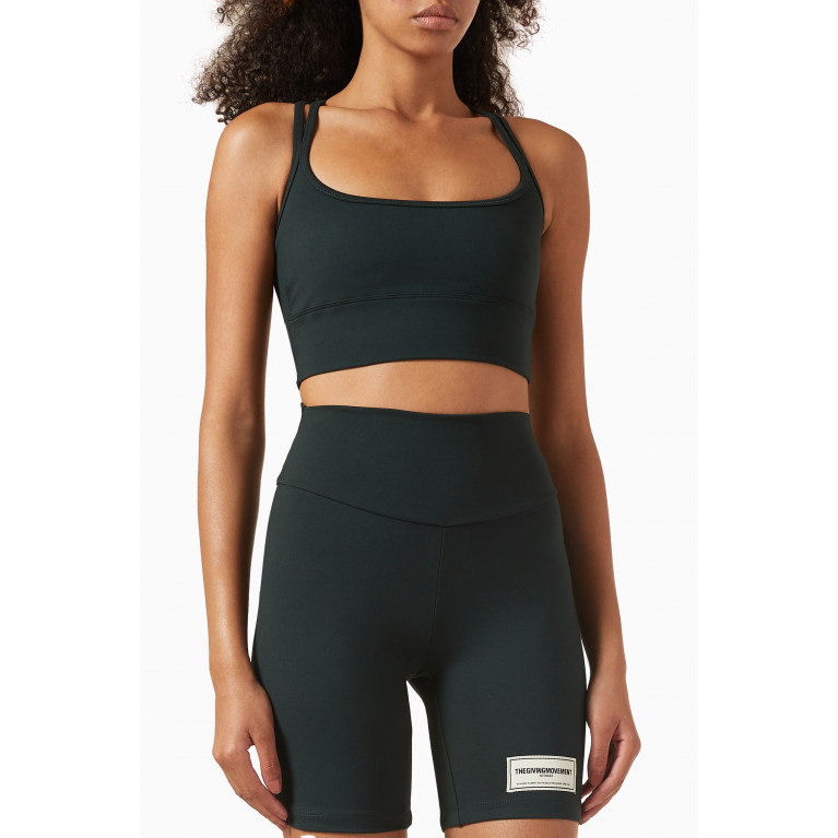 The Giving Movement - Sports Bra in Softskin100© Green
