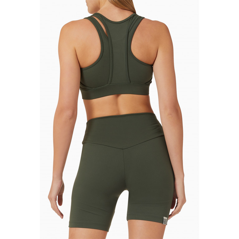 The Giving Movement - Softskin Double Layer Sports Bra Brown