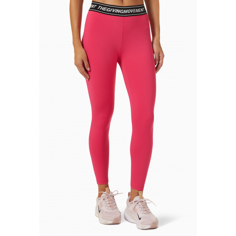 The Giving Movement - Leggings 24" in Softskin100© Pink