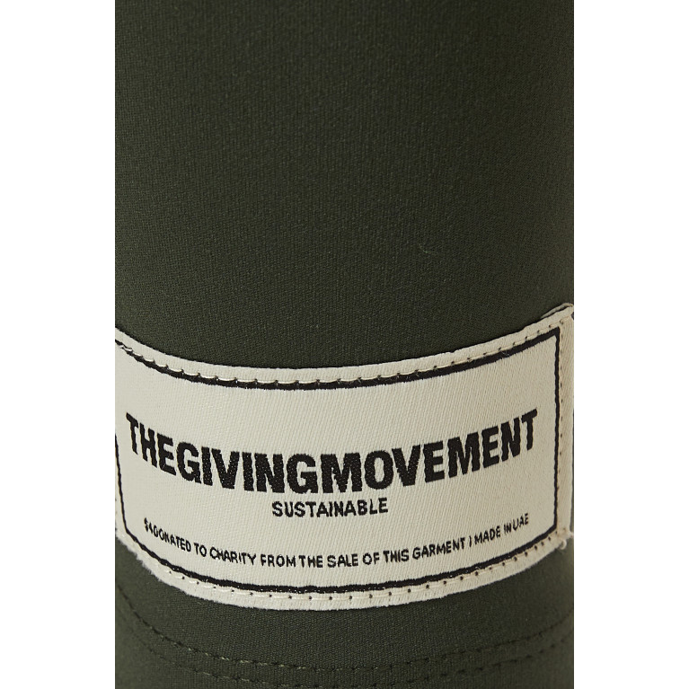 The Giving Movement - Leggings 24" in Recycled Blend Brown