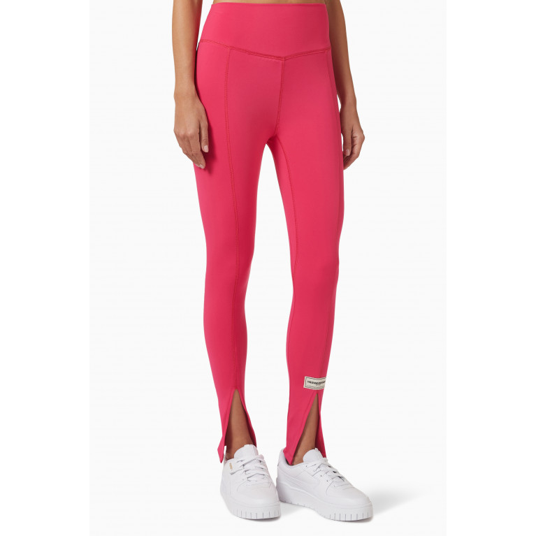 The Giving Movement - Seam Split Leggings 28" in Recycled Blend Pink