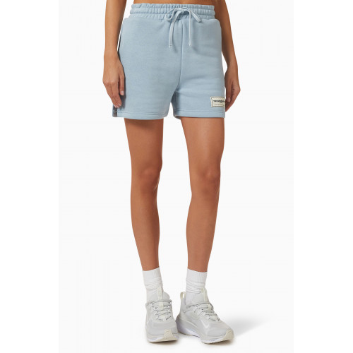 The Giving Movement - Boxer Lounge Shorts in Organic Cotton Blue