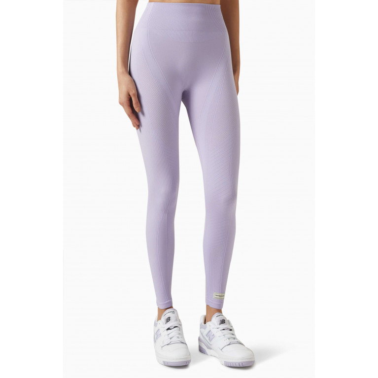 The Giving Movement - Tonal 24" High-rise Leggings in SMLS100© Purple