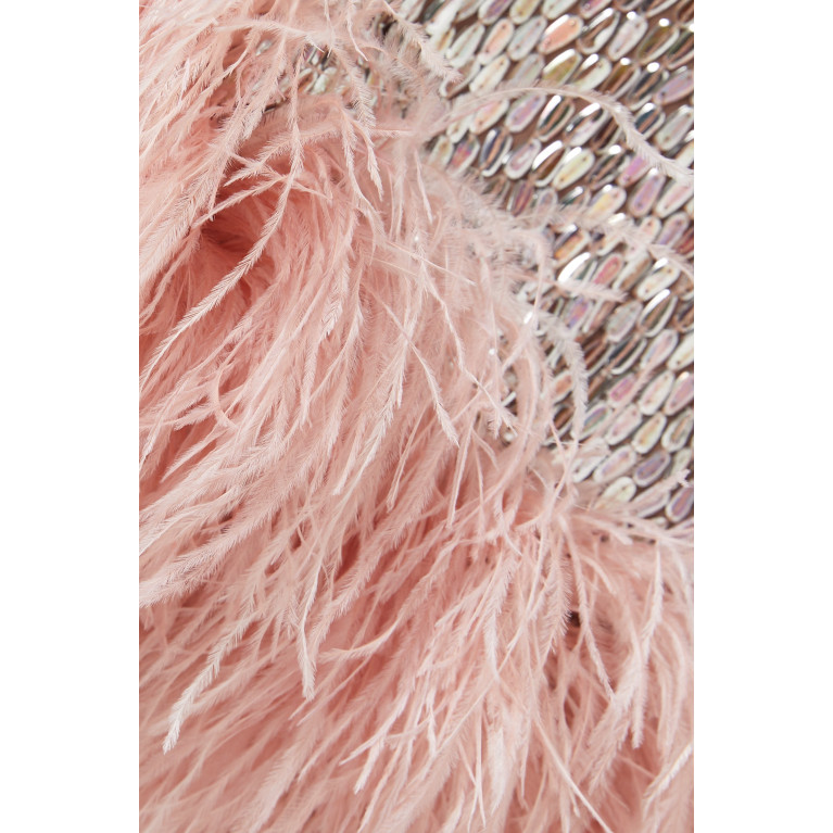 Alexis - Zaire Sequin-embellished Mini Dress