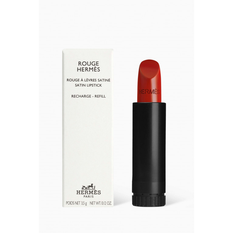 Hermes - 79 Rouge Brique Rouge Hermes Satin Lipstick Refill, 3.5g