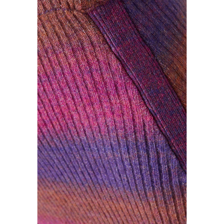 Simon Miller - Jawa Striped Maxi Skirt in Wool-blend Knit
