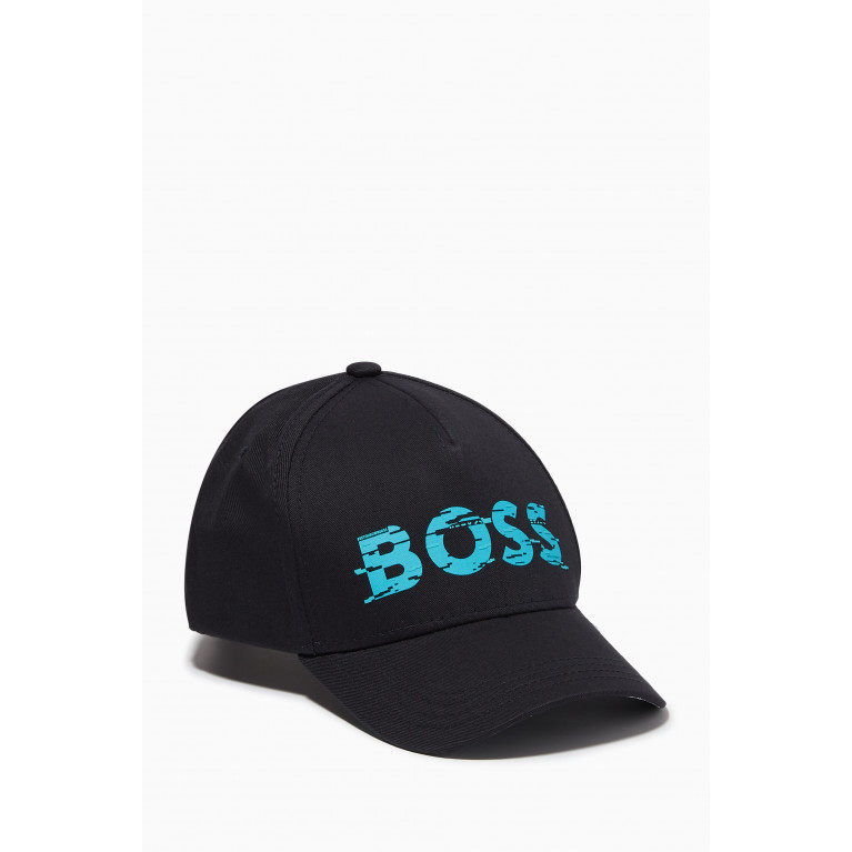 Boss - Seasonal Logo-print Cap in Twill