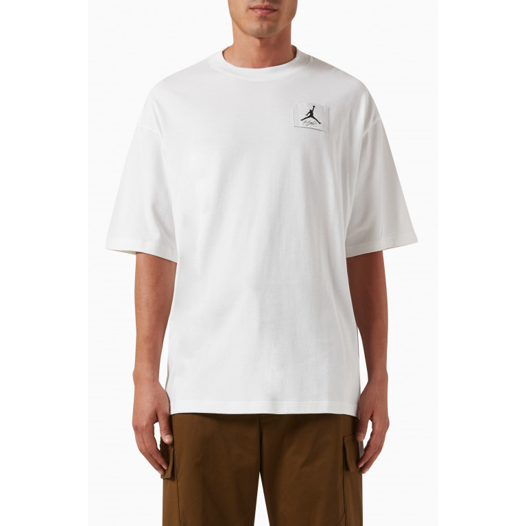 Jordan - Flight Essentials Oversized T-shirt in Cotton-jersey White
