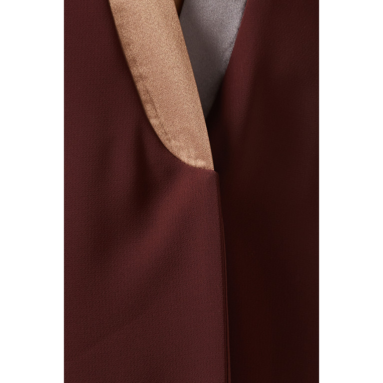 CHI-KA - Tux Long-sleeve Abaya