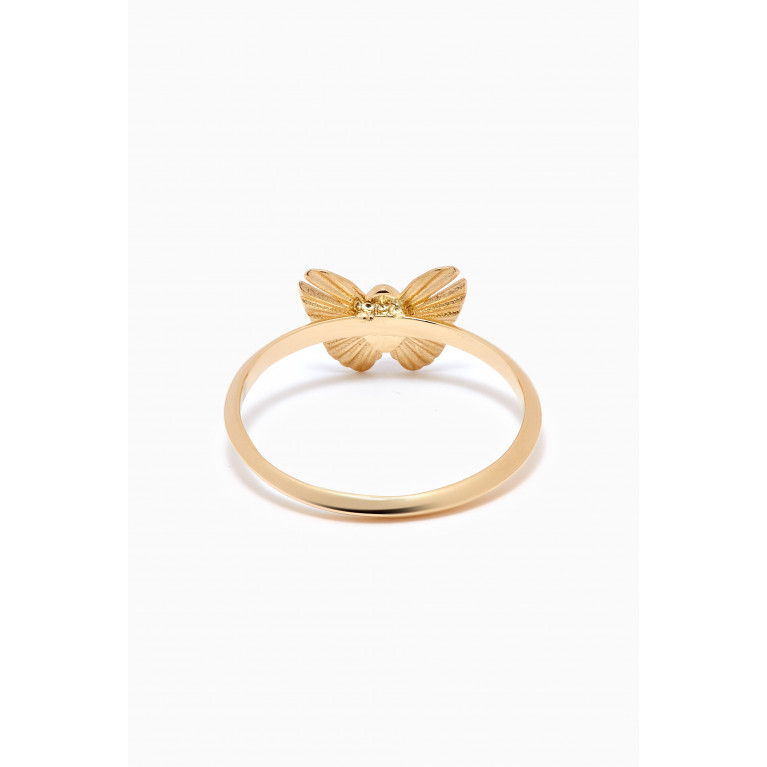 Damas - Farfasha Sunkiss Butterfly Ring in 18kt Gold
