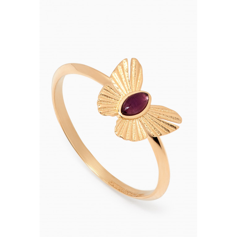 Damas - Farfasha Sunkiss Butterfly Ring in 18kt Gold