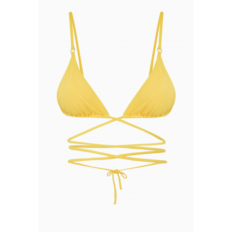 Palm Swimwear - Talise Tie String Bikini Top