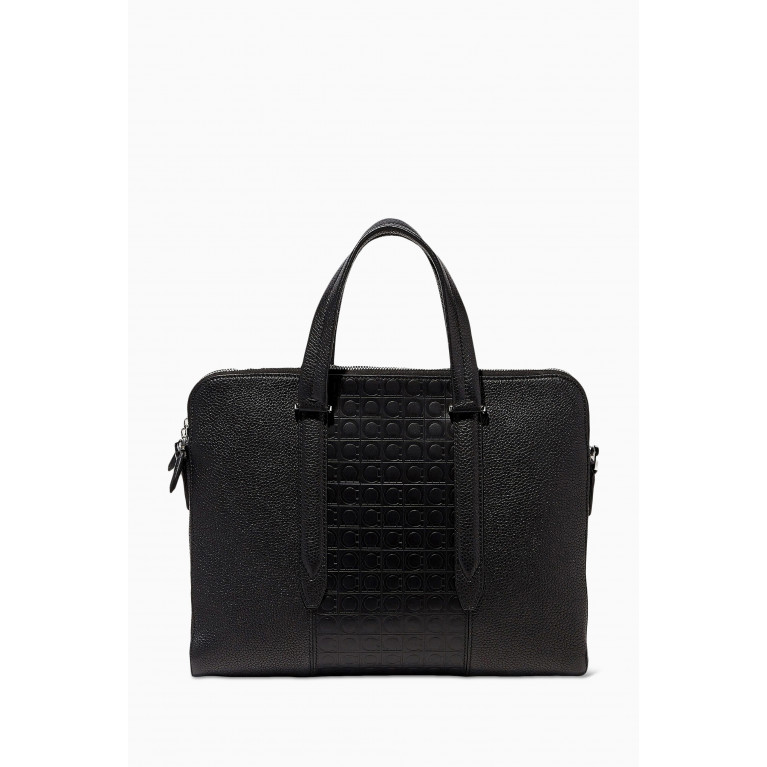 Ferragamo - Firenze Gamma Briefcase in Leather