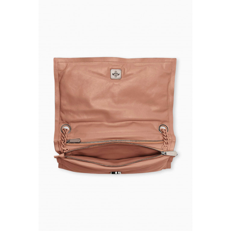 Ferragamo - Small Viva Bow Padded Shoulder Bag in Leather