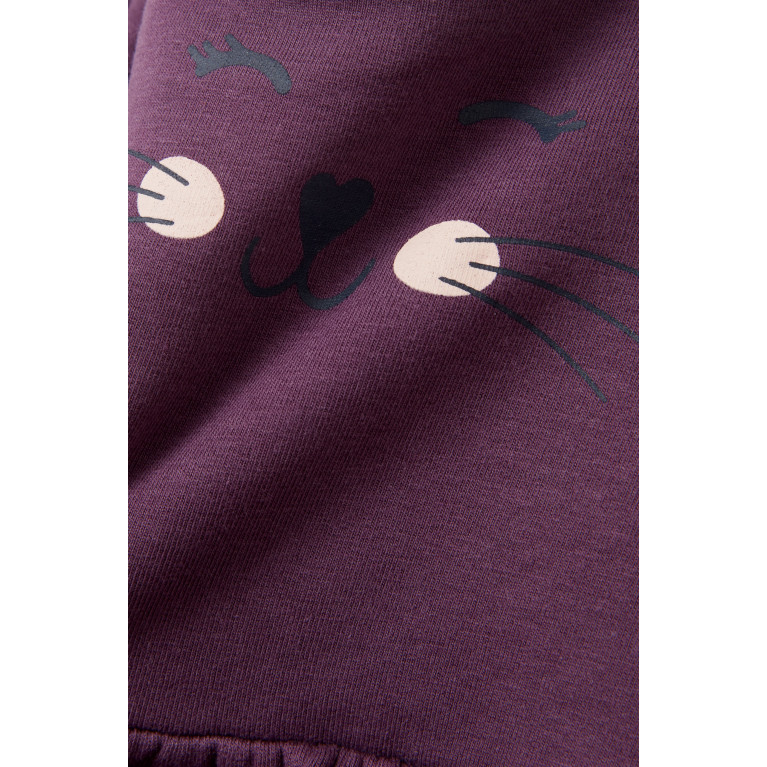 Name It - Spencer Dress in Organic Cotton Purple