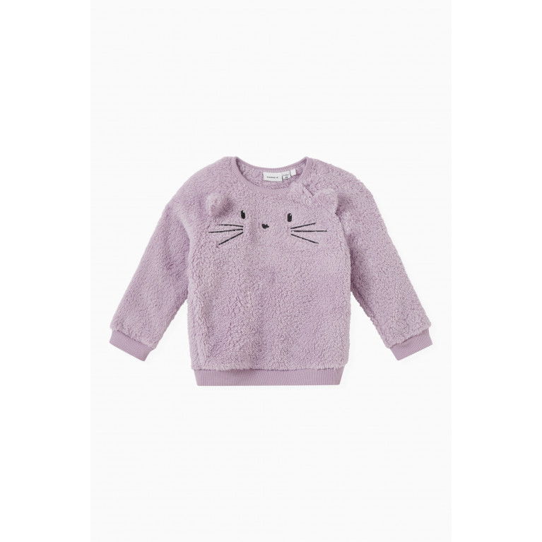 Name It - Cat Sweatshirt in Polyester