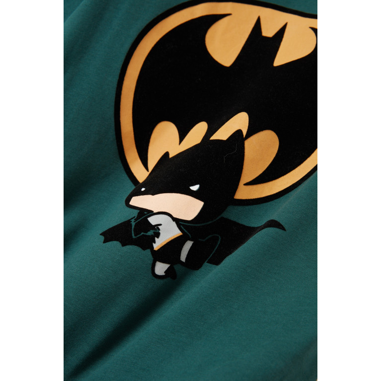 Name It - Batman T-shirt in Cotton Green