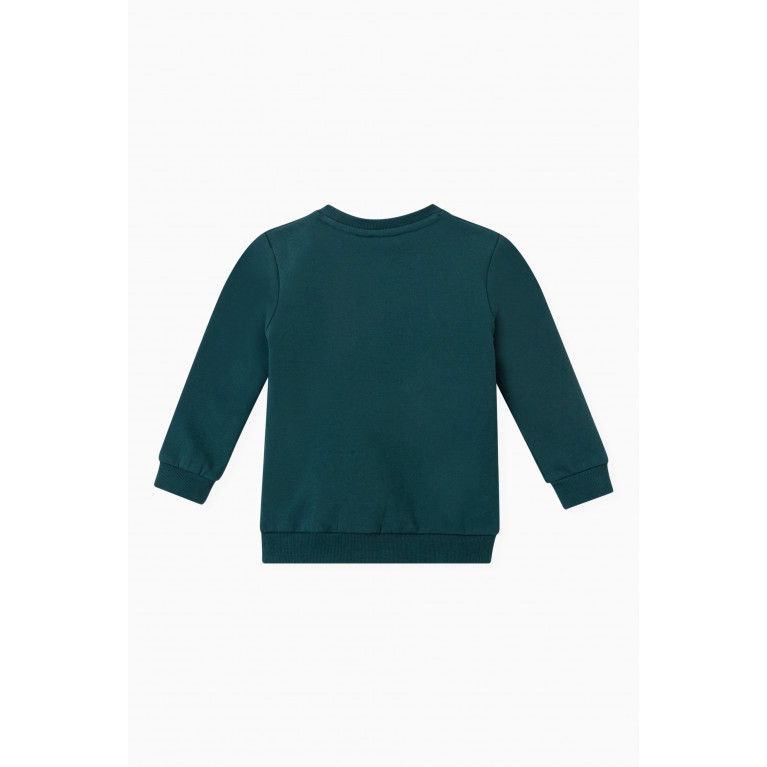 Name It - Long-sleeved Sweatshirt in Organic cotton Green