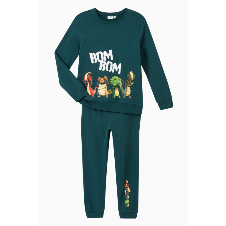Name It - Dinosaurs Sweatpants in Cotton