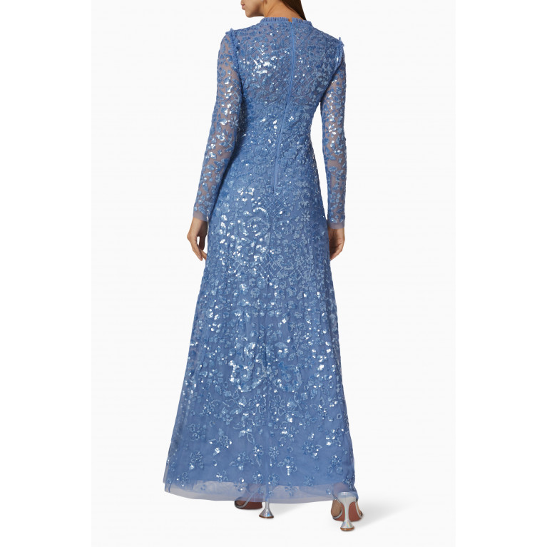 Needle & Thread - Aurelia Sequin-embellished Gown in Recycled Tulle