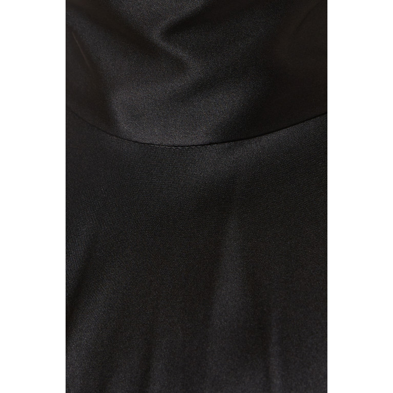 Frame - Draped Halterneck Top in Silk