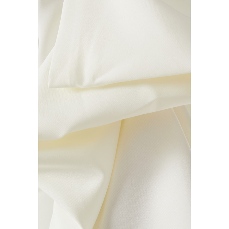 Avaro Figlio - Draped Sleeve Midi Dress