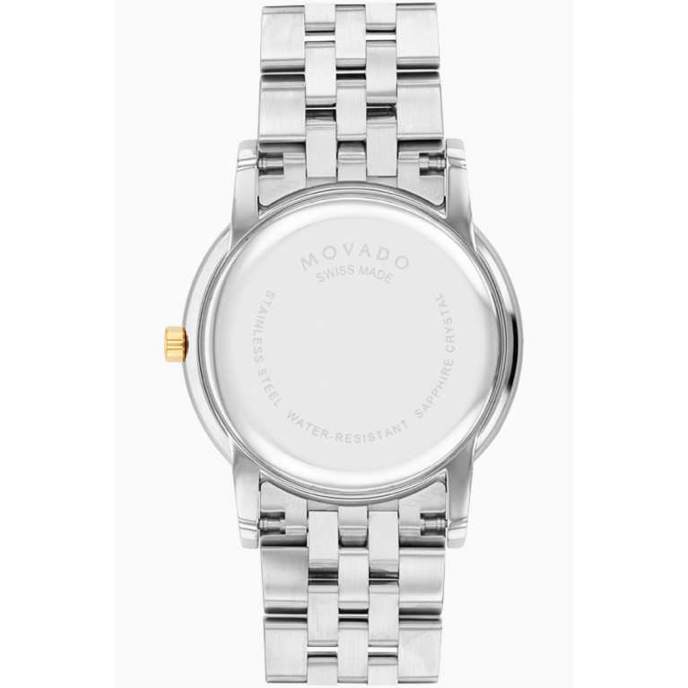 Movado - Museum Classic Quartz Diamond & Stainless Steel Watch, 33mm