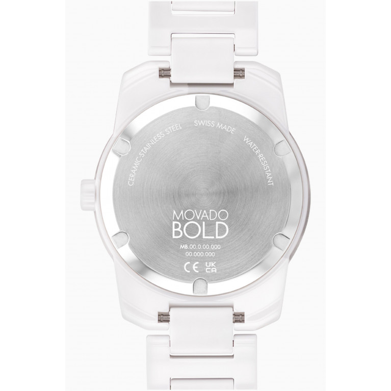 Movado - BOLD Verso Quartz Ceramic Watch, 42mm