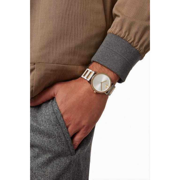 Movado - BOLD Evolution Quartz Stainless Steel Watch, 40mm