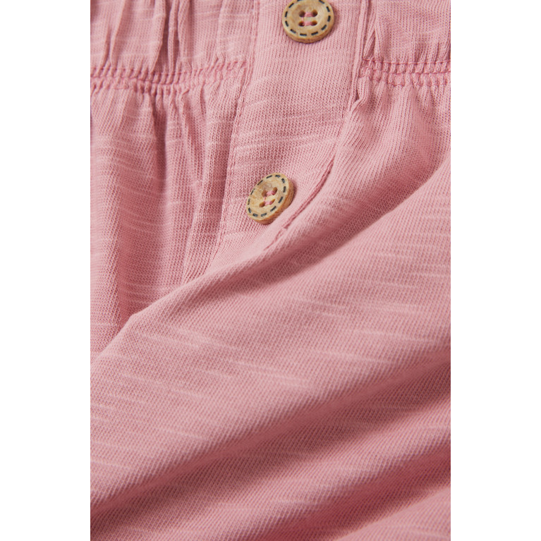 Purebaby - Jaguar Slouchy Pants in Organic Cotton Pink