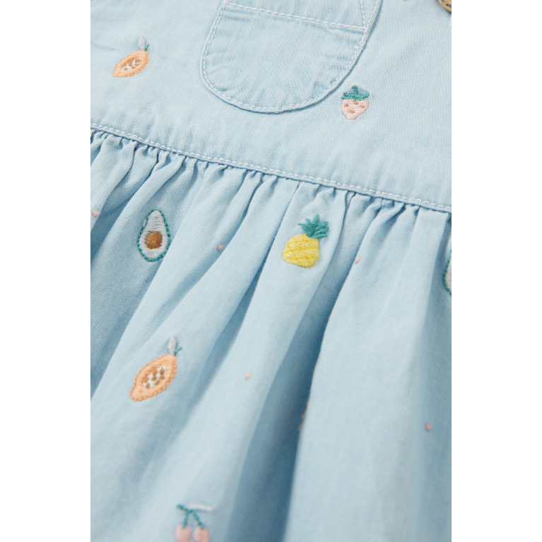 Purebaby - Fruity Pinnie Dress in Organic Cotton