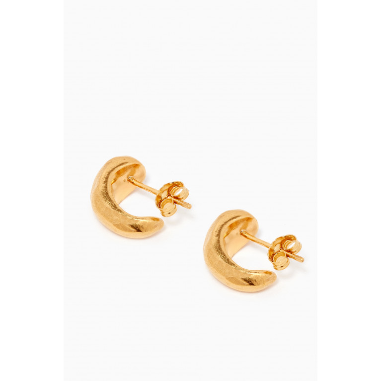Alighieri - The Raindrop Earrings in 24kt Gold-plated Bronze