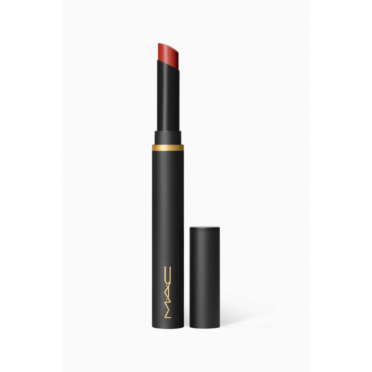 MAC Cosmetics - Devoted To Chili Powder Kiss Velvet Blur Slim Stick, 2g Devoted to Chili