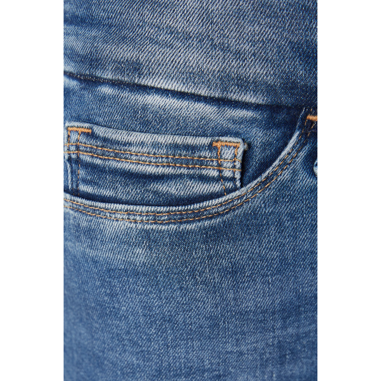 Good American - High-waisted Skinny Jeans in Denim