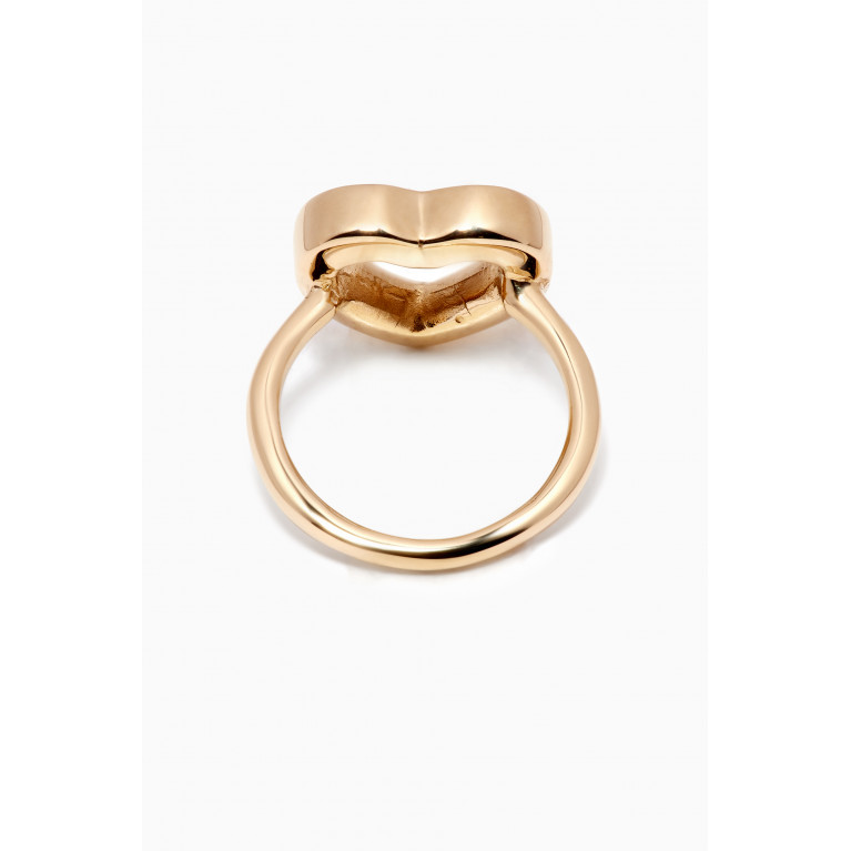 Laura Lombardi - Cuore Ring in Recycled Brass