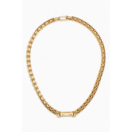 Laura Lombardi - Lella Chain Necklace in 14kt Gold-plated Brass
