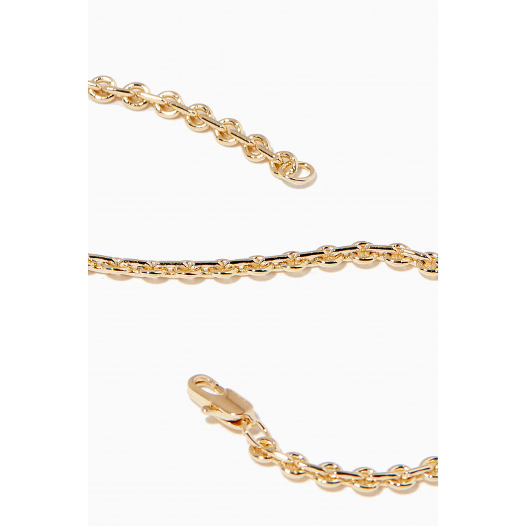 Laura Lombardi - Pina Chain Bracelet in 14kt Gold-plated Brass